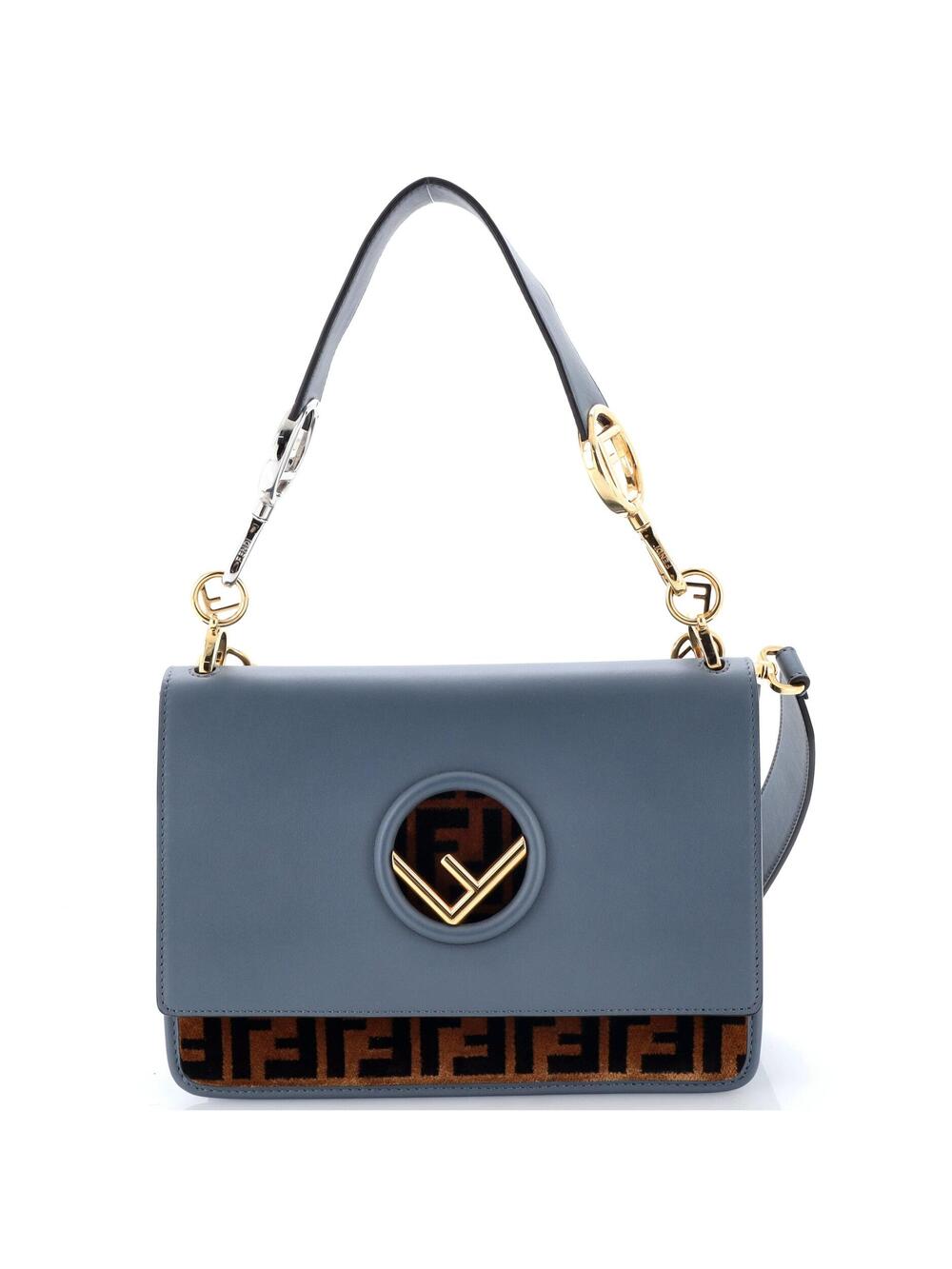 Fendi Kan I F Shoulder Bag Leather And #286975F20B